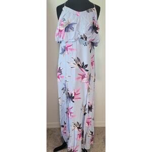 ONeill Milly Floral Halter Maxi Dress Small EUC